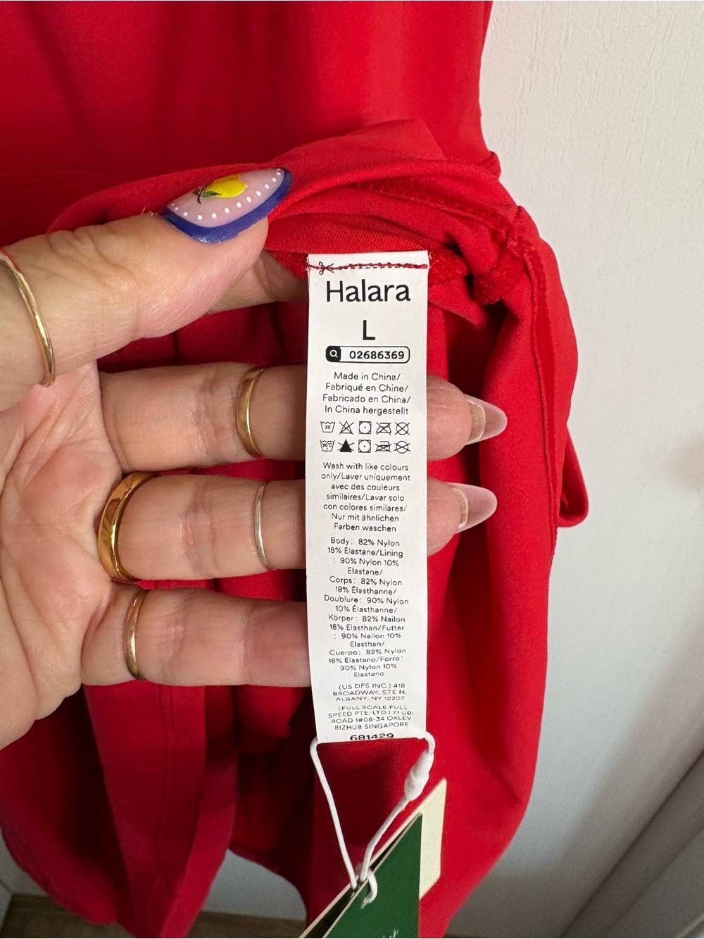 Halara NWT SzL SoftlyZero™ Airy Backless Twisted Flare Dance Active Dress Tennis - Picture 5 of 9